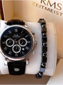 Resim RMS Romanson Deri Kordon İç Fonksiyonları Aktif 5 Atm Suya Dayanıklı Erkek Kol Saati AG1634.02 