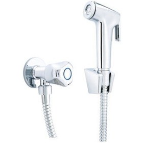 Resim Taharatmatik El Tuvalet Sprey Tabanca Taharet Musluk Seti Gri 