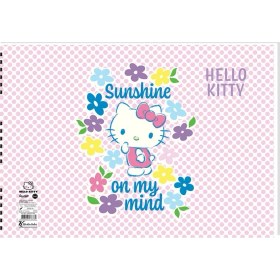 Resim 4 Adet Hello Kitty 25*35 15 Yp. Spiralli Resim Defteri 