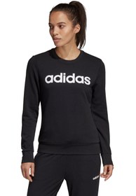 Resim W E LIN SWEAT' Siyah Kadın Sweatshirt 