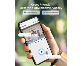 Resim Reolink Kapı Zili Kamerası, Akıllı Wifi Görüntülü Kapı Zili 