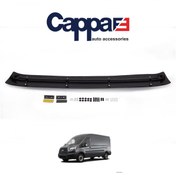 Resim Cappafe Ford Transit 2019 2020 2021 Araca Özel Ön Cam Güneşliği Siyah 