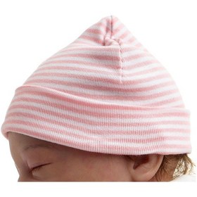 Resim HelloBaby Yenidoğan Çizgili Şapka Unisex 