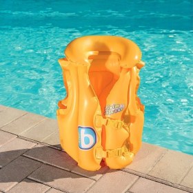Resim Fisher Price Can Yeleği 51X46 cm Bestway Yelek - 93515 (Lisinya) 