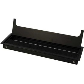 Resim Dizaynaks Mat Siyah Masa Kablo Kanal Kapağı, Fırçalı Lüks 80*276 Mm. 