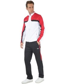 Resim Dafron Platinium Erkek Kamp Eşofman Takımı 398287150 Beyaz - Kırmızı - Siyah 