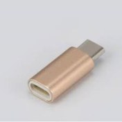 Resim Usb Çevirici - Type-C Erkek - iOS Lightning Dişi - Altın Diğer