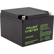 Resim Powermaster 1532 12 Volt 26 Amper 165x176x125mm Akü 