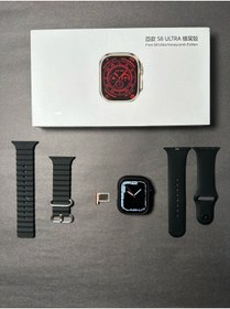 Resim Wearfitpro S8 4g Lite Ultra Sim Kartlı Kameralı Android Akıllı Saat 49mm Smartwatch Çift Kordon Gri 