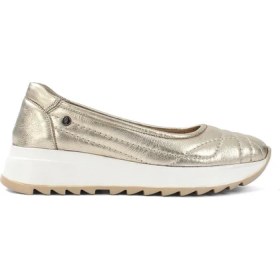 Resim Celal Gültekin Kadın Altın Dolgu Topuklu Deri Ayakkabı 