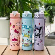 Resim 1 adet 750ml/26oz Sanrio for hello kitty İzoleli Bardak - Sızdırmaz, Sevimli Karikatür Tasarımı, Dokuma Sap, Kamp, Piknik, Tatil ve Doğum Günü Hediyeleri için Mükemmel, Tatil Hediyeleri | Eğlenceli Tasarım | Sızdırmaz Kapak, Sanrio 