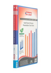 Resim Bigpoint Sunum Dosyası Cepli 20'li Mavi X 4'lü Paket 