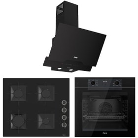 Resim Ferre New Karion Silent Ankastre Set ( Qep63cs-ss205-d063sa ) 