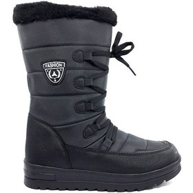 Resim Twingo 995 Kışlık Içi Kürklü Termal Siyah Kadın Kar Botu (505116524) 