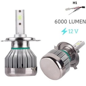 Resim Led Far Ampulü H1-3500Lmx2-30W-12V Buz Mavisi \u002F Laam700 