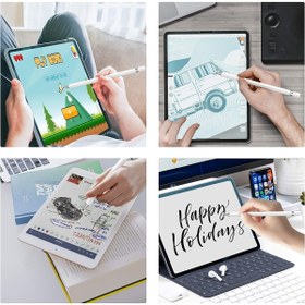 Resim m.tk moveteck Honor Pad 8 Uyumlu 2in1 Stylus Kalem Pencil Özel Tasarım Ve Yazı Çizim Kalemi 