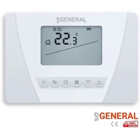Resim GENERAL Life Aruna 300S Smart Wi-fi Kablosuz Akıllı Oda Termostatı Tuya Destekli 