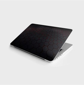 Resim Laptop Sticker Bilgisayar Notebook Pc Kaplama Etiketi 3D Altıgen 