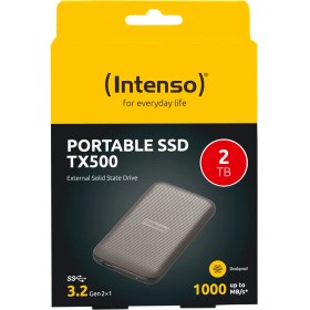 Resim Intenso Portable SSD TX500 2tb 1000MB/S Taşınabilir SSD 