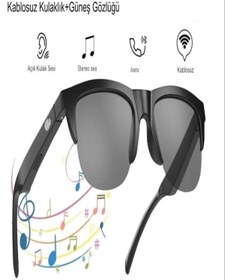 Resim DEANB FB22 Dokunmatik Bluetooth 5.3 Akıllı UV Güneş Gözlüğü | Çift Hoparlörlü Unisex Stereo 