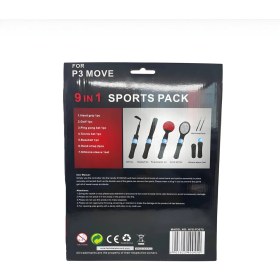 Resim YUES PS3/PS4/PS5 VR Move Spor Paketi (9 Parça) – PS Move Aksesuar Seti, Kolay Tak-Çıkar, Ayarlanabilir Kayışlar* 