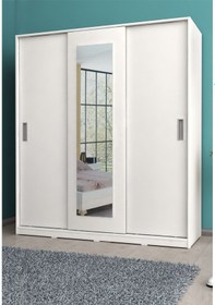 Resim Metalia GM 643 Sline 3 Kapılı Aynalı Sürgülü Gardırop 