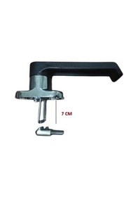 Resim Konveksiyonel Fırın Kapak Kolu Çift Kademe 7cm Dil Krom 