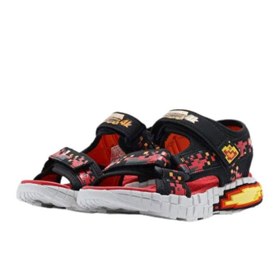 Resim Skechers Megacraft Sandal Erkek Çocuk Siyah Sandalet 
