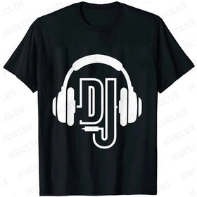 Resim Kuclut Technics Dj T-shirt Elektronik Müzik Hip Hop Yazlık Rahat Teeblackerkek Black 