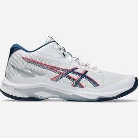 Resim Asics NETBURNER BALLISTIC FF MT 4 Erkek Beyaz Voleybol Ayakkabısı 1051A090-101 