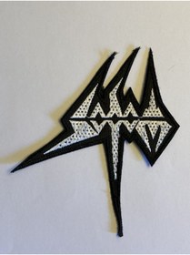 Resim StüdyoÜmitTişört Sodom Beyaz Logo Metal Band Arma Patch Peç Patches Ve Kot Yamaları 