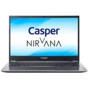 Resim Casper Nirvana X400.1155-8V00X-G-F i5-1155G7 8 GB 500 GB SSD 14" Free Dos Dizüstü Bilgisayar Casper