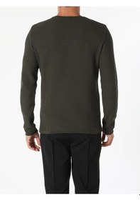 Resim Colin's Slim Fit Haki Erkek Kazak CL1055245_Q1.V1_KHA 