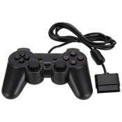 Resim Ps2 Oyun Konsolu Denetleyicisi Son Derece Hassas Oyun Kolu İle Çift Motorlu Kablolu Gamepad 