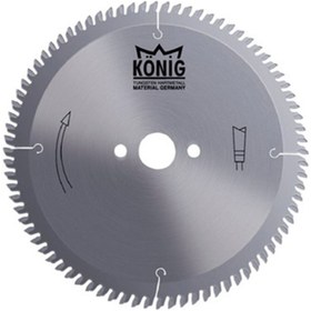 Resim König 300*3.2*30 mm Z:60 Nw Ahşap Elmas Testere 