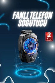 Resim Telefonu Soğutma Fanı Radyatör Mobil Cihazlara Uyumlu Soğutucu 