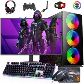 Resim I7 12700F 16GB 240GB SSD 1TB HDD 6GB GTX1660S 24" Monitörlü (Gaming SET) Rogame