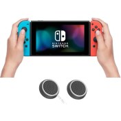 Resim Konsol İstasyonu Nintendo Switch Analog Koruyucu Başlık Silikon Kılıfı - Ikili 