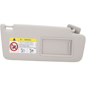 Resim Seat İbiza 2018-2025 Model Arası Uyumludur Ön Sağ Güneşlik Guneslık Komple Aynalı Gri 