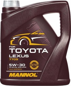 Resim Mannol Mn7709-4 O.E.M. Apı Sn Plus Acea A5/B5 5W-30 Toyota-Lexus Sae Motor Yağı 4 L 