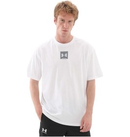 Resim A1386803-101 Under Armour Ua M Hw Os Sm Box Ss Erkek Şort Ve Kapri Beyaz A1386803-101 Beyaz 