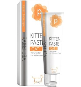 Resim Vet Prive Kitten Paste Yavru Kediler İçin Multivitamin Pasta 100 G 