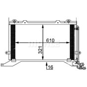 Resim KLIMA RADYATORU E-CLASS W210 96>02 S210 96>03 