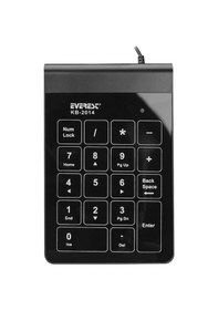 Resim Everest Kb-2014 Usb Dokunmatik Numerik Standart Klavye 