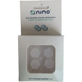 Resim Nimo 4'lü Silikon Kulak Koruyucu 