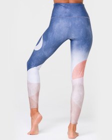 Resim Graphic High Rise Midi Legging Sol Y Luna Tayt - S-M 