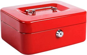 Resim Mühlen Cash Box CB 200 Orta Boy Seyyar Kırmızı Para Çekmecesi 