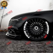 Resim bombtire Toyo Tires R888r Lastik Yazısı 2.5 Cm Orijinal Ürün 4 Adet Araç Ve Motorsiklet Için 