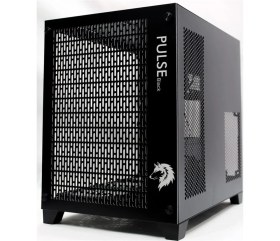 Resim Tiranozor Ti-Game Pulse Black 6 Rgb Fan Black Mesh Gamıng Kasa Power Yok 