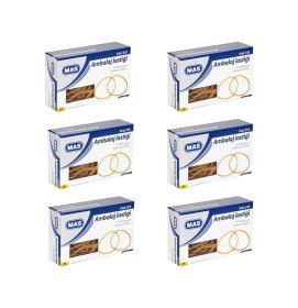 Resim 355 Ambalaj Lastiği Kauçuk Midi Boy 50 Gr 6 Lı Paket 